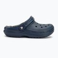 Nazouváky  Crocs Classic Lined Clog navy/charcoal 3