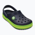 Dětské nazouváky Crocs Crocband Clog navy/volt green