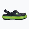 Dětské nazouváky Crocs Crocband Clog navy/volt green 2