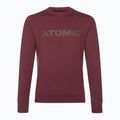 Pánská mikina Atomic Alps Sweater maroon 3