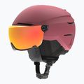 Lyžařská helma  Atomic Savor Visor Stereo maroon/red stereo 2