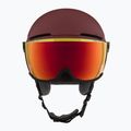 Lyžařská helma  Atomic Savor Visor Stereo maroon/red stereo 2