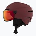 Lyžařská helma  Atomic Savor Visor Stereo maroon/red stereo 3