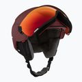 Lyžařská helma  Atomic Savor Visor Stereo maroon/red stereo 11