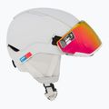 Lyžařská helma  Atomic Revent GT Amid Visor HD white heather/red hd 6