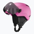 Dětská lyžařská helma Atomic Revent Visor Jr pink/silver flash 3