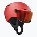 Dětská lyžařská helma Atomic Revent Visor Jr red/red flash