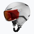 Dětská lyžařská helma Atomic Revent Visor Jr white heather/red flash 2