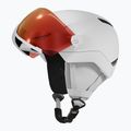 Dětská lyžařská helma Atomic Revent Visor Jr white heather/red flash 3