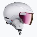 Lyžařská helma Atomic Revent GT Amid Visor HD S2 white heather/pink copper