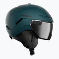 Lyžařská helma Atomic Savor GT Visor Stereo dark slate/silver stereo