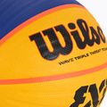 Basketbalový míč  Wilson Fiba 3x3 Replica RBR blue/yellow velikost 6 3