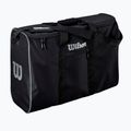 Taška na basketbalové míče Wilson Travel Basket 6 Ball black/silver