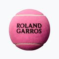 Tenisový míček na podpisy Wilson Roland Garros 5 Mini Jumbo pink 