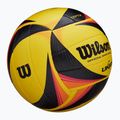 Míč na plážový volejbal Wilson OPTX AVP VB OFFICIAL GB yellow velikost 5 3