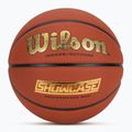 Basketbalový míč Wilson Showcase Comp oranžový, velikost 7