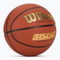 Basketbalový míč Wilson Showcase Comp oranžový, velikost 7 2