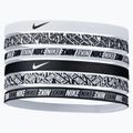 Čelenky Nike s potiskem 6 ks bílé N0002545-176