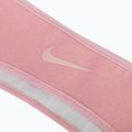 Pletená čelenka Nike růžová N0003530-631 3