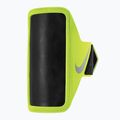 Běžecké pouzdro na telefon Nike Lean Arm Band Regular volt/black/silver