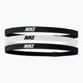 Čelenka  Nike Elastic Headbands 2.0 3 szt. black/white/black