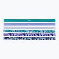 Čelenky Nike s potiskem 6 ks zelené/fialové N0002545-322