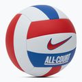Volejbalový míč Nike All Court Volleyball white/university red/game royal/university red velikost 5 2