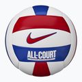 Volejbalový míč Nike All Court Volleyball white/university red/game royal/university red velikost 5 4