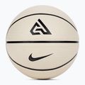 Basketbalový míč  Nike Playground 8P 2.0 G Antetokounmpo pale ivory/black/black/black velikost  7 3