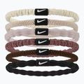 Gumičky do vlasů Nike Flex Hair Tie 6 ks sail/lt orewood brn/white