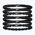 Gumičky do vlasů Nike Flex Hair Tie 6 ks black/black/white