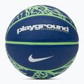 Basketbalový míč Nike Everyday Playground 8P Graphic Deflated deep royal blue/vapor green/white velikost 4