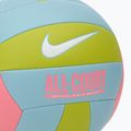 Volejbalový míč Nike All Court Volleyball coral chalk/ocean bliss/bright cactus/white velikost 5 3