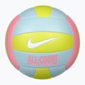 Volejbalový míč Nike All Court Volleyball coral chalk/ocean bliss/bright cactus/white velikost 5 4