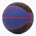 Basketbalový míč Nike 8P PRM Energy Deflated astronomy blue/lt crimcson/black/lt crimson velikost 7 2