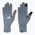 Pánské běžecké rukavice Nike Pacer Lightweight RG smoke grey/smoke grey/silver