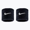 Potítka na zápěstí Nike Swoosh Classic Wristbands 2 ks. black/white