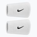 Potítka na zápěstí Nike Swoosh Classic Doublewide Wristbands 2 ks white/black