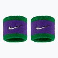 Potítka na zápěstí Nike Swoosh Classic Wristbands 2 ks clover/fierce purple/white