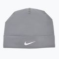 Čepice Nike Dri-Fit Peak Uncuffed Beanie smoke grey/silver