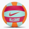 Volejbalový míč Nike All Court Volleyball bright ceramic/bleached turquoise/rush pink velikost 5