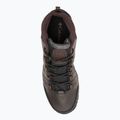 Columbia Woodburn II Chukka WP Omni-Heat pánské trekové boty cordovan/garnet red 6