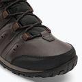 Columbia Woodburn II Chukka WP Omni-Heat pánské trekové boty cordovan/garnet red 7