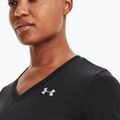 Dámské sportovní tričko Under Armour Tech SSV - Solid černo-stříbrné 1255839 3