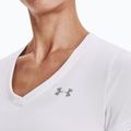 Dámské sportovní tričko Under Armour Tech SSV - Solid bílo-stříbrné 1255839 3