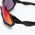 Cyklistické brýle Oakley Flight Jacket černo-fialové 0OO9401 3
