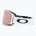 Lyžařské brýle Oakley Fall Line matte white/prizm rose gold 4