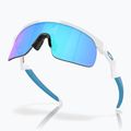 Dětské sluneční brýle Oakley Resistor polished white/prizm sapphire 5