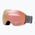 Lyžařské brýle Oakley Flight Deck L matte forged iron/prizm rose gold iridium