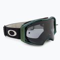 Cyklistické brýle Oakley Airbrake MTB black green colorshift/light grey